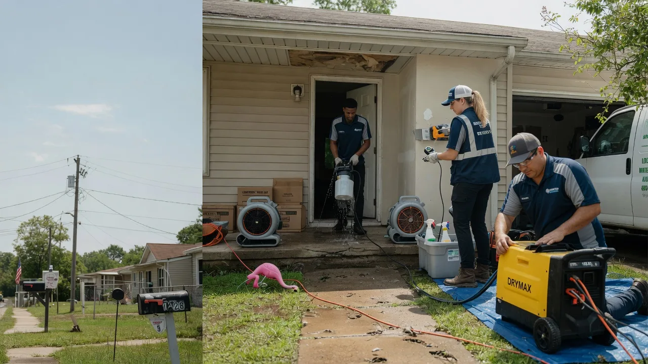Storm Damage Water Removal in Plymouth, WI near me